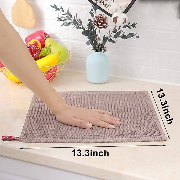 OKWISH Geschirrtuch Spültuch Küchentücher Lappen set günstig online kaufen