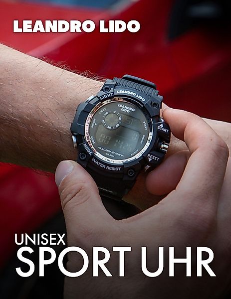 LEANDRO LIDO Sportuhr Unisex Sport Uhr, günstig online kaufen