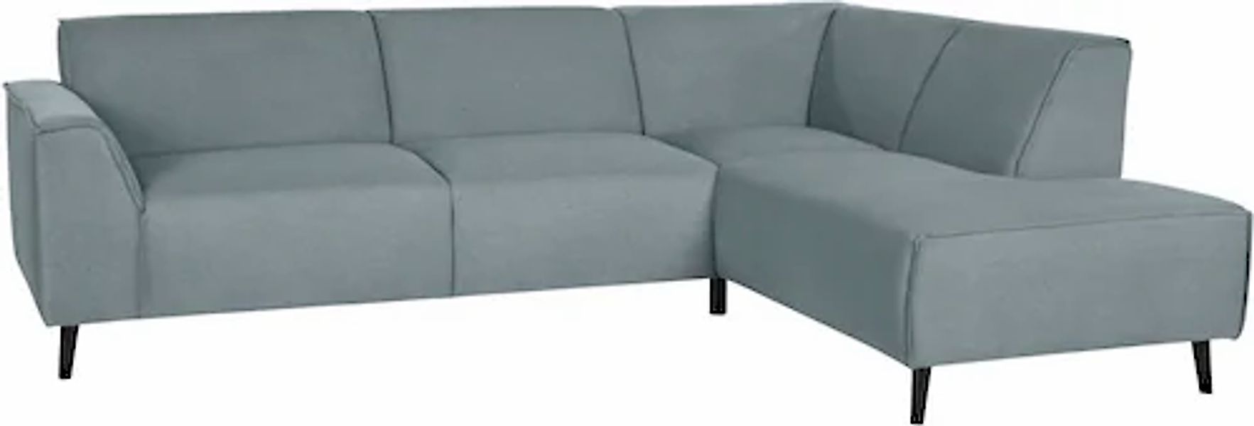 DOMO collection Ecksofa »Amora, bequem und zeitlos, L-Form«, mit Federkern günstig online kaufen