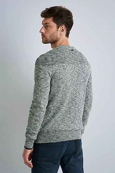PME Legend Pullover Knitted Melange Grau - Größe L günstig online kaufen
