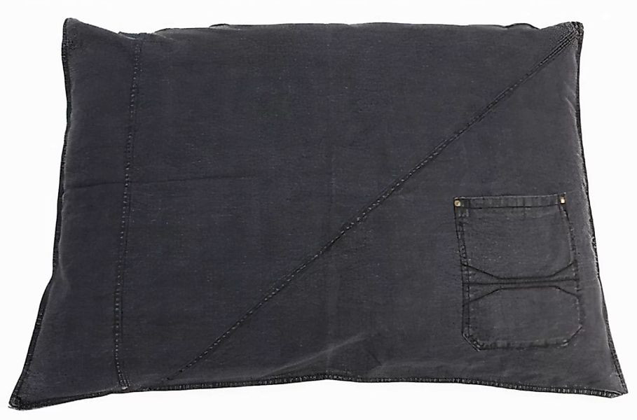 Hundekissen Denim 100 X 70 Cm Schwarz günstig online kaufen