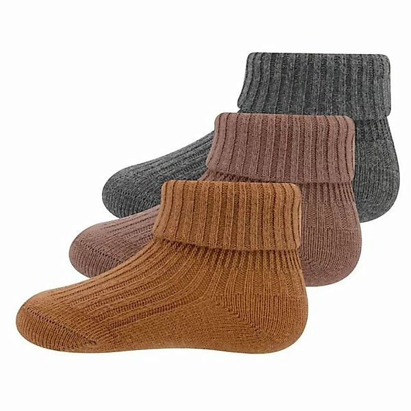 Ewers Socken Socken Rippe/Umschlag (3-Paar) günstig online kaufen