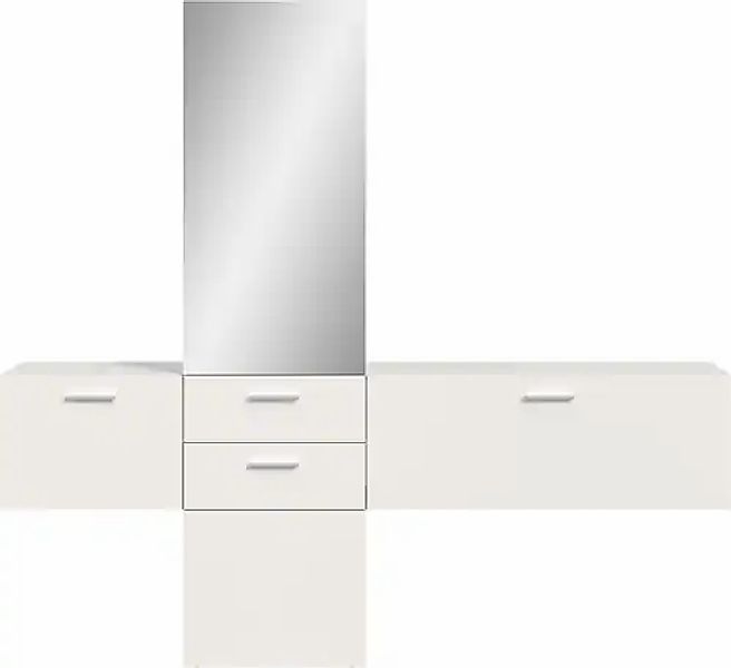 INOSIGN Garderoben-Set, (Set, 3 St.), Lumo, Garderobenset Breite 208 cm, Sp günstig online kaufen