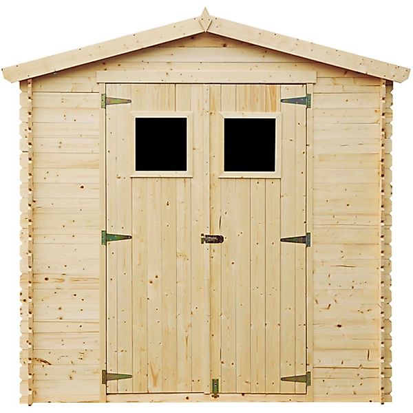 Timbela Gartenhaus Holz M369 4,33 m² Gartenschuppen ohne Boden günstig online kaufen