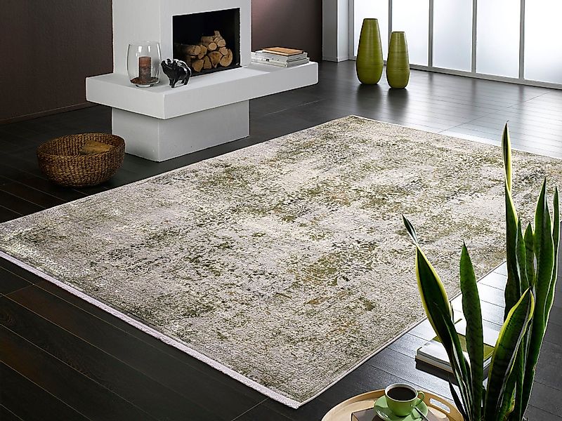 OCI DIE TEPPICHMARKE Teppich »BESTSELLER CAVA«, rechteckig, 8 mm Höhe, Glan günstig online kaufen