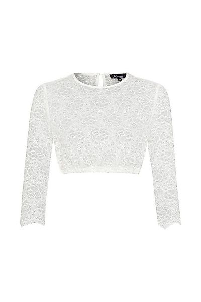 Ramona Lippert Dirndlbluse Dirndlbluse „Jana“ aus Spitze in Ecru günstig online kaufen