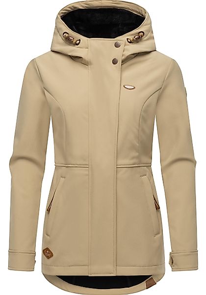 Ragwear Softshelljacke "Yba", mit Kapuze, sportliche Damen Outdoorjacke mit günstig online kaufen