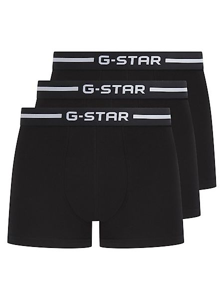 G-STAR Boxershorts ACRE, 3 PACK TRUNKS (Packung, 3-St) mit Logo-Bund günstig online kaufen