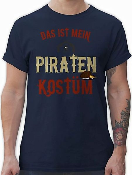 Shirtracer T-Shirt Das ist mein Piraten Kostüm I Verkleidung Pirat verkleid günstig online kaufen