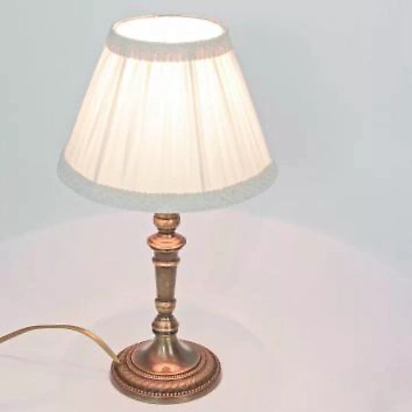 Klassische Nachttischlampe Messing günstig online kaufen