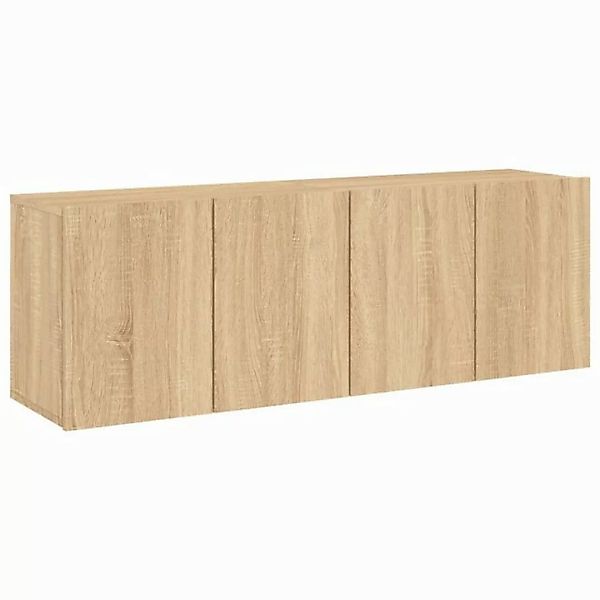 vidaXL TV-Schrank TV-Wandschränke 2 Stk Sonoma Eiche 60x30x41 cm günstig online kaufen