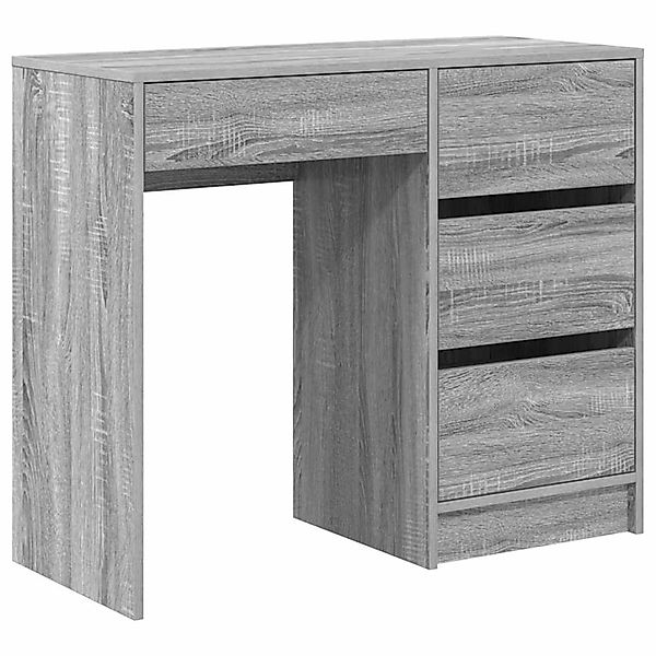 vidaXL Schreibtisch Graues Sonoma 90 x 37,5 x 75 cm Holzwerkstoff 869495 günstig online kaufen