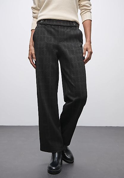 STREET ONE Webhose mit Karo Muster günstig online kaufen