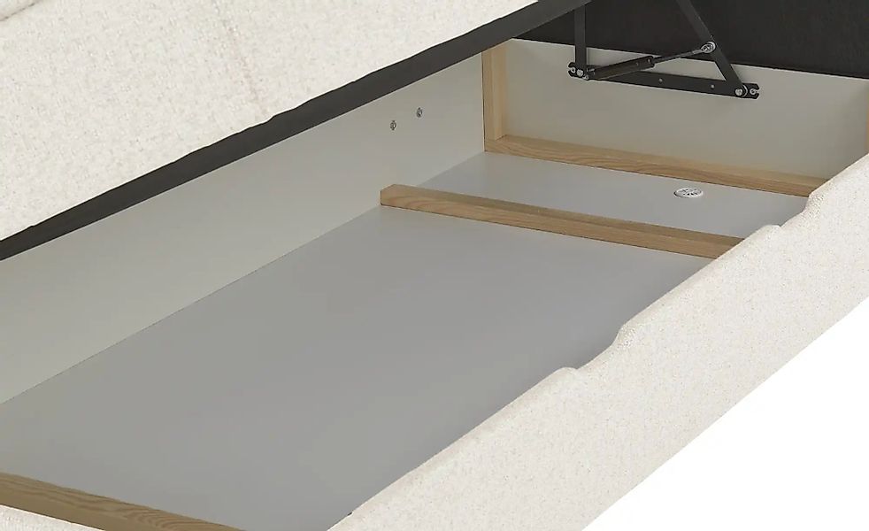 Boxspringbett mit Bettkasten Neto ¦ beige ¦ Maße (cm): B: 173 H: 109 Betten günstig online kaufen