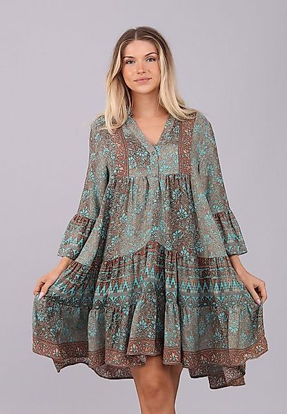 YC Fashion & Style Tunikakleid Elegante Tunika im Ethno-Stil Alloverdruck günstig online kaufen