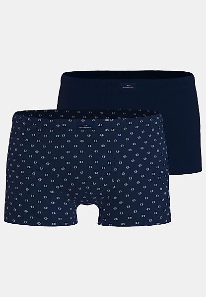 GÖTZBURG Retro Pants "Edingburgh" 2er Pack, gemustert, basic, kurz, atmungs günstig online kaufen