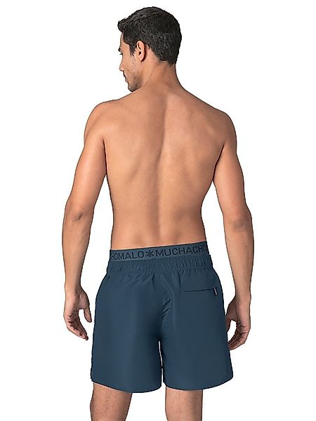 Muchachomalo Solid Badeshorts Blau - Größe M günstig online kaufen