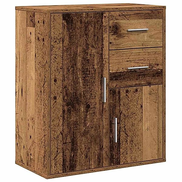 vidaXL Sideboard mit Schubladen Altholz 60 x 31 x 70 cm Holzwerkstoff 87141 günstig online kaufen