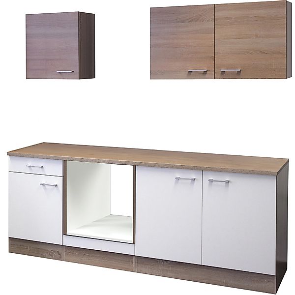 Flex-Well Küchenzeile, (L-210-1606-000-SAMOA), Gesamtbreite 210 cm günstig online kaufen