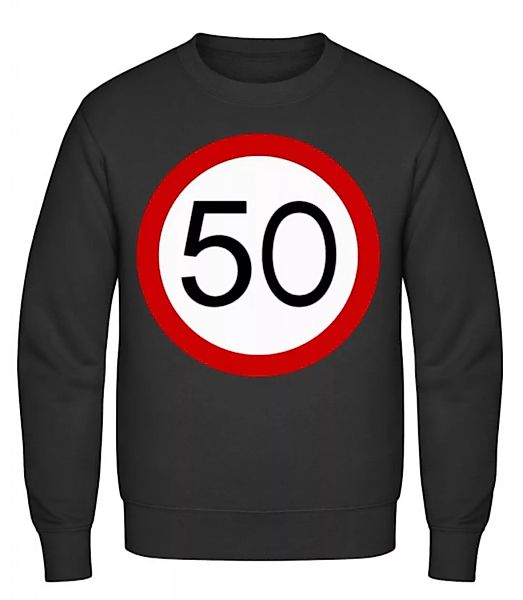 Verkehrsschild 50 · Männer Pullover günstig online kaufen