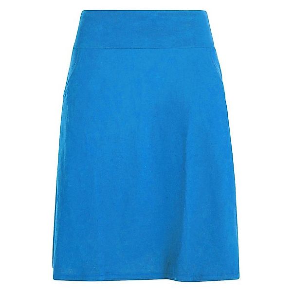 Vishes Jerseyrock Rock Damen Knielang Bio Baumwolle Breiter Bund Jersey Röc günstig online kaufen
