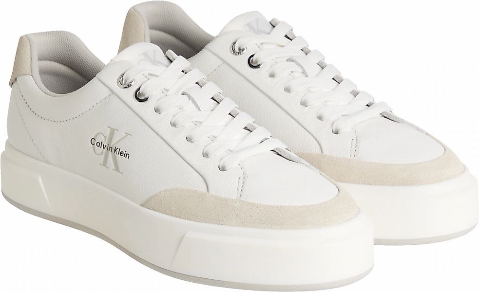 Calvin Klein Jeans Sneaker "BASKET CUPSOLE LACEUP LTH MIX" Basket-Sneaker, günstig online kaufen