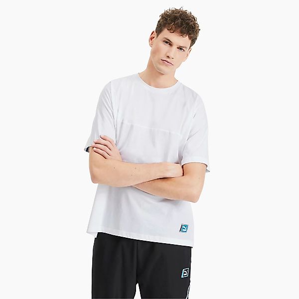 PUMA Boxy Tape Herren T-Shirt | Mit Aucun | Weiß | Größe: M günstig online kaufen