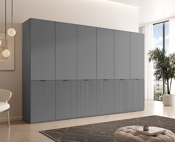 MOEBLO Drehtürenschrank MINEWRA NOVA 300 (mit 6 Türen – Moderner Kleidersch günstig online kaufen