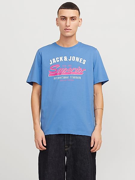 Jack & Jones Rundhalsshirt JJELOGO TEE günstig online kaufen