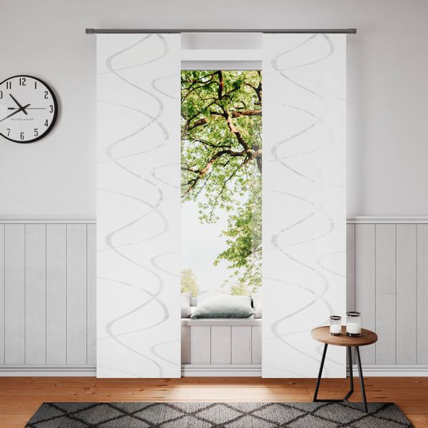 Neutex for you Schiebegardine "Pelotas" Klettband 1 Stk. tlg. inkl. Befesti günstig online kaufen