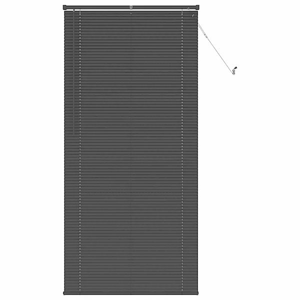 vidaXL Venetianer Jalousie Verstellbar Silber Grau 213 x 90 cm PVC 42003698 günstig online kaufen