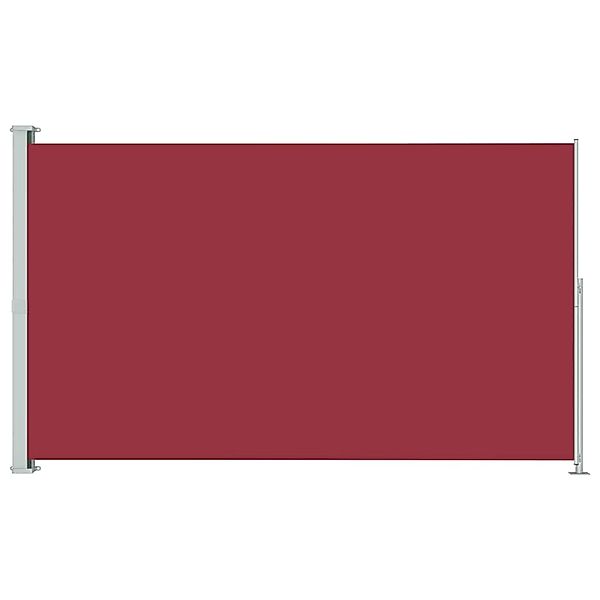 furnicato Seitenmarkise Ausziehbar 180x300 cm Rot günstig online kaufen