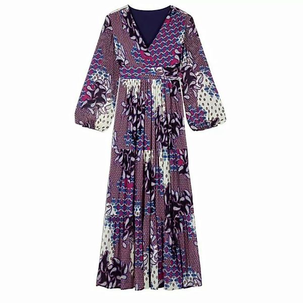 BA&SH Maxikleid Kleid BOSSY mit Seide günstig online kaufen