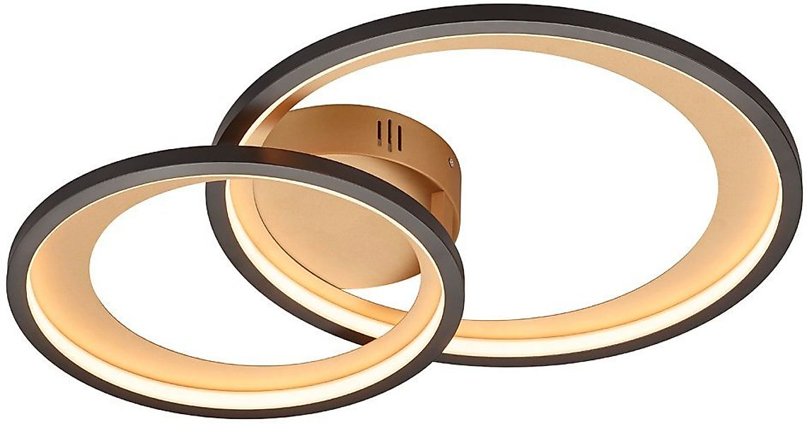 TRIO Leuchten LED Deckenleuchte Granada, LED fest integriert, Warmweiß, LED günstig online kaufen