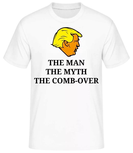 Trump The Man The Myth The Comb Over · Männer Basic T-Shirt günstig online kaufen