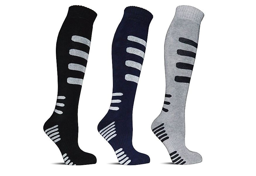 Frostfighter Kniestrümpfe Herren Thermokniestrümpfe (4 Paar) Vollfrottee In günstig online kaufen