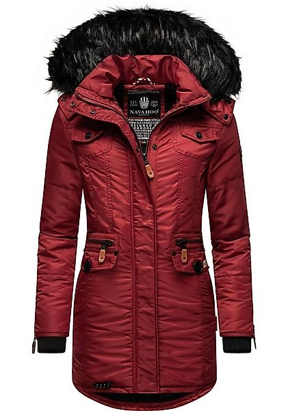Navahoo Steppmantel Schätzchen warmer Winterparka mit Kunstfellkapuze günstig online kaufen
