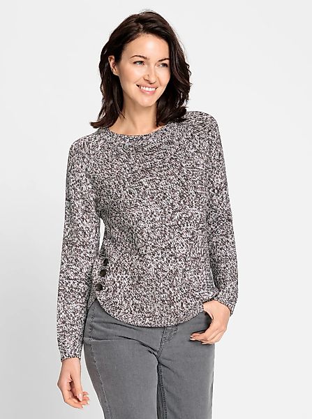 Inspirationen Rundhalspullover "Rundhals-Pullover" günstig online kaufen