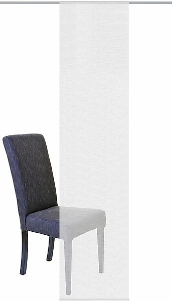 HOME WOHNIDEEN Schiebegardine »Uni« Paneelwagen 1 Stk. tlg. HxB: 245x60, SC günstig online kaufen