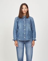 GANG Hemdbluse "94LIV SHIRT" in lockerer Passform günstig online kaufen