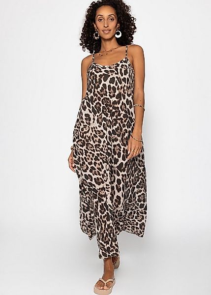 SASSYCLASSY Strandkleid Sommerkleid Damen lang aus transparentem Musselin F günstig online kaufen