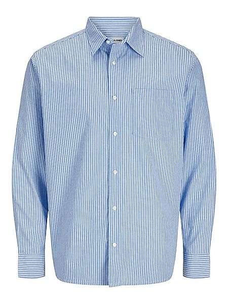 Jack & Jones Langarmhemd JJECODY POPLIN SHIRT LS SN mit Streifen Muster günstig online kaufen