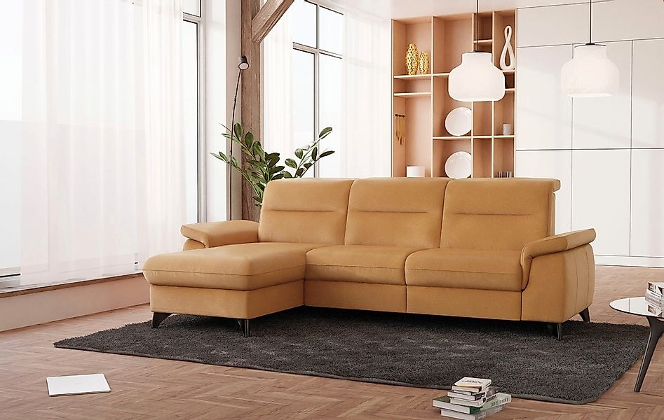 sit&more Ecksofa "Astoria L-Form", wahlweise mit motorischer Relaxfunktion günstig online kaufen