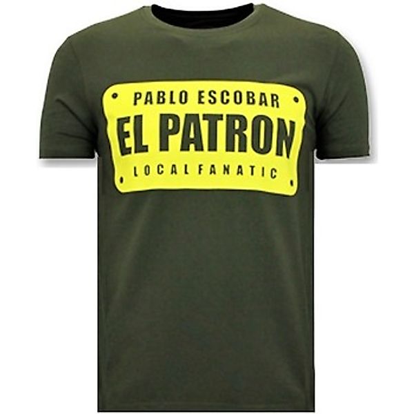 Local Fanatic  T-Shirt Mit Aufdruck Pablo Escobar El günstig online kaufen