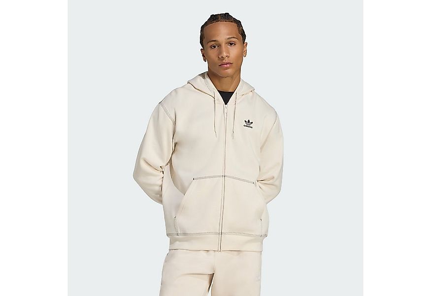 adidas Originals Kapuzensweatjacke ESSENTIALS TREFOIL FULL-ZIP KAPUZENJACKE günstig online kaufen