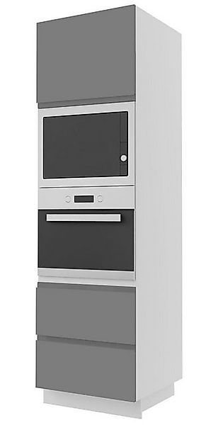 Feldmann-Wohnen Backofenumbauschrank Avellino (1-St) 60cm Front- & Korpusfa günstig online kaufen