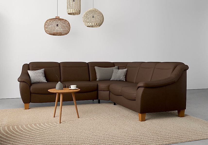 Home affaire Ecksofa Caldera L-Form, Federkern, günstig online kaufen