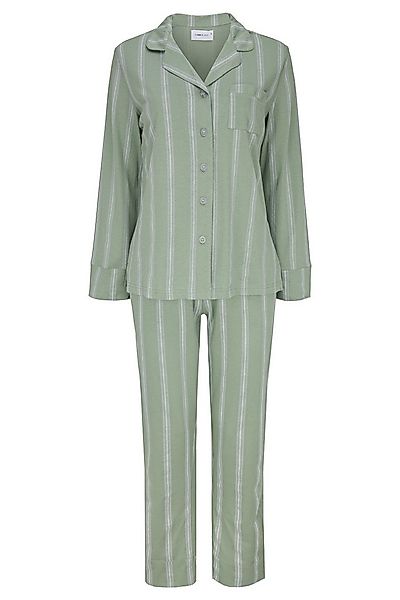 SNOOZE OFF Pyjama langarm Schlafanzug im Streifendesign (2 tlg., 1 Stück) m günstig online kaufen