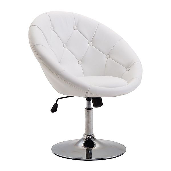 HOMCOM Relaxsessel höhenverstellbarer Drehhocker Drehstuhl (Relaxstuhl, günstig online kaufen