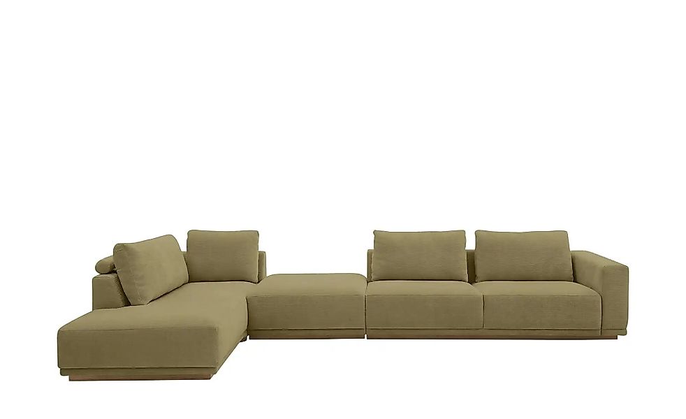 Musterring Ecksofa  JustB! PM200 ¦ grün ¦ Maße (cm): B: 395 H: 60 T: 202.0 günstig online kaufen